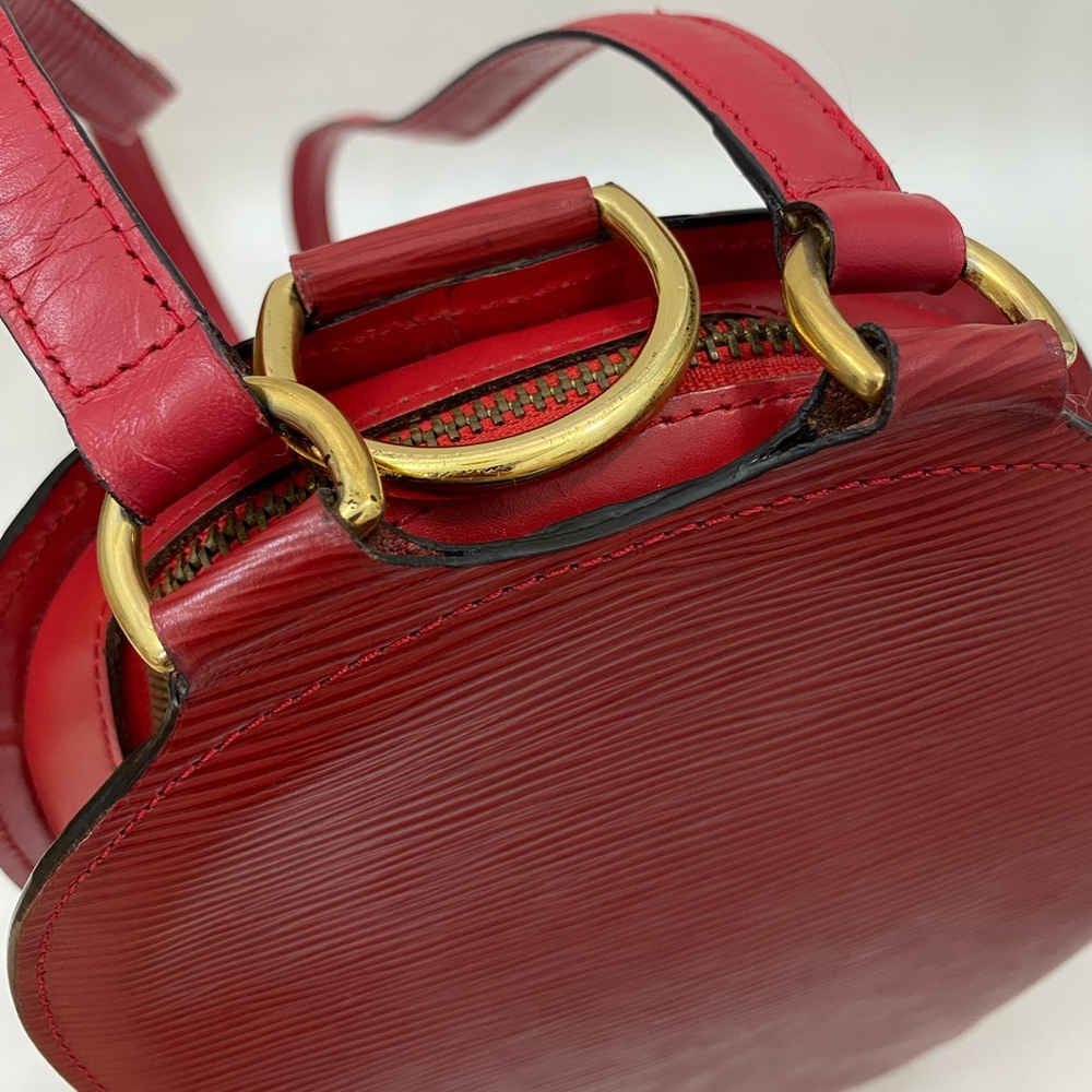 Louis Vuitton Red Epi Leather Mabillon Backpack - Picture 10 of 15